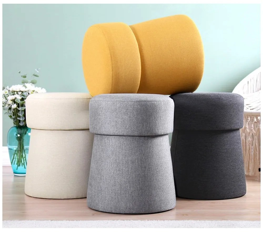 Sgabello crema Beans - Artie