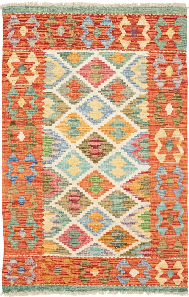 Kilim Tappeto 120 x 80 (Pakistan) Tessuto A Mano