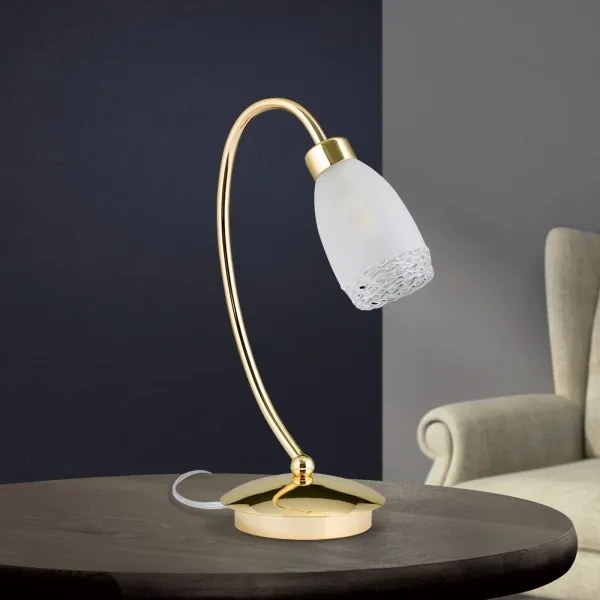 Orion - Lampada da tavolo CARLA 1xG9/28W/230V dorata