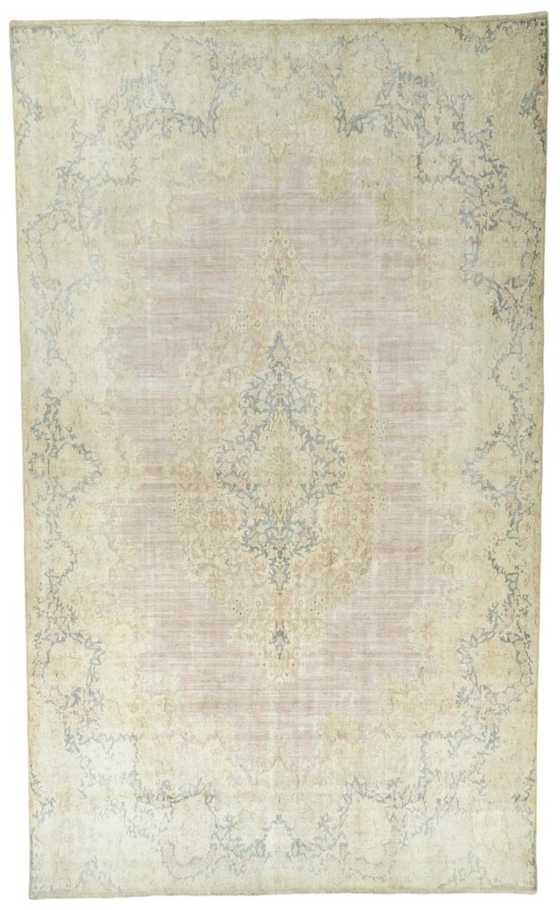 Kerman Tappeto 300x500 Rosso (Iran) Annodato A Mano