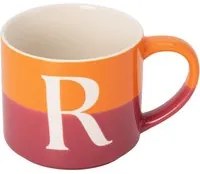 Tazza lettera R rosso 400 ml Blend Collection