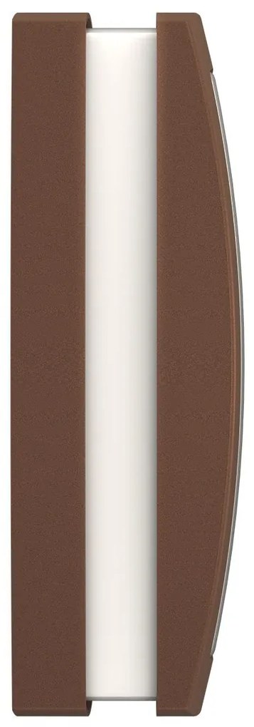 Applique Rettangolare Corten E27 da Parete e Soffitto IP54