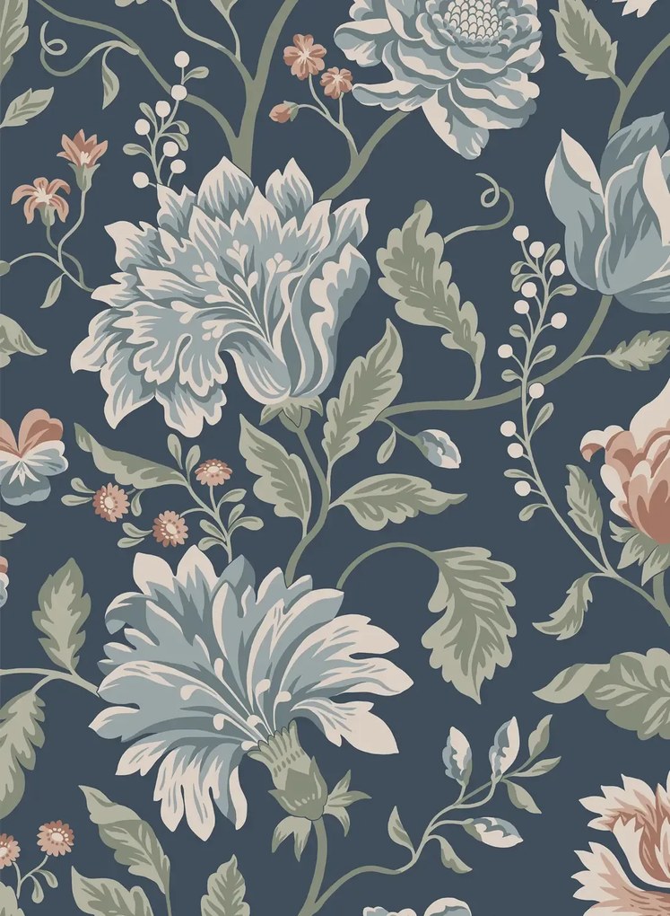 Sandberg Carta da parati Annabelle - Classic Blue