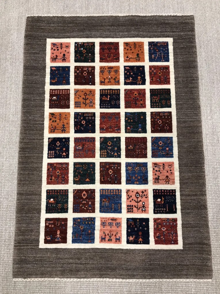 Loribaft Tappeto persiano 130 x 90 (Iran) Annodato A Mano