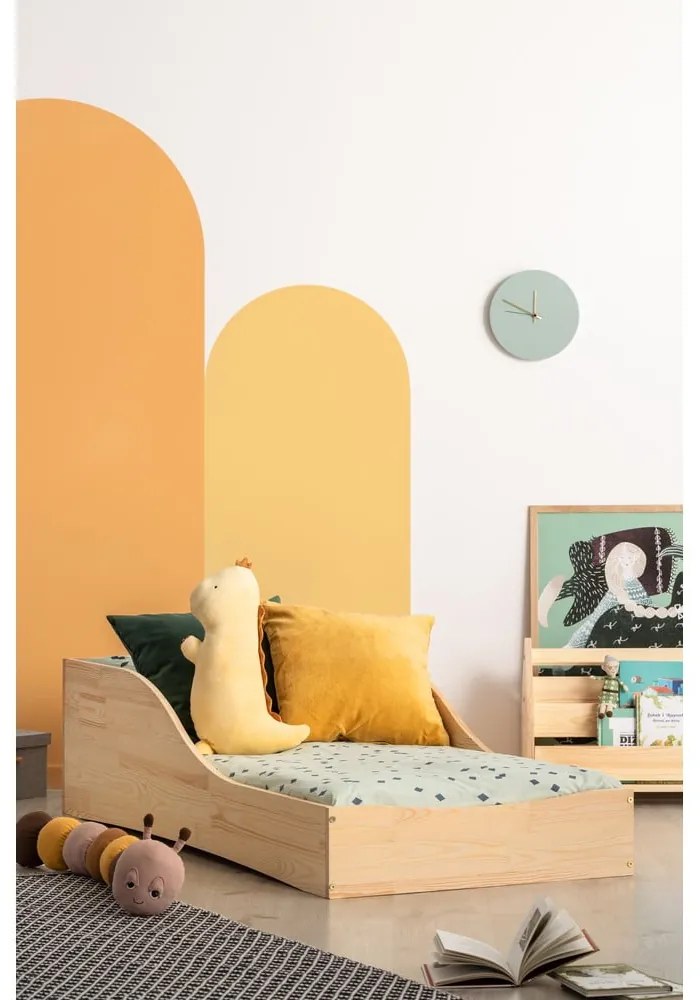 Letto per bambini in legno di pino Pepe Colm, 90 x 160 cm - Adeko