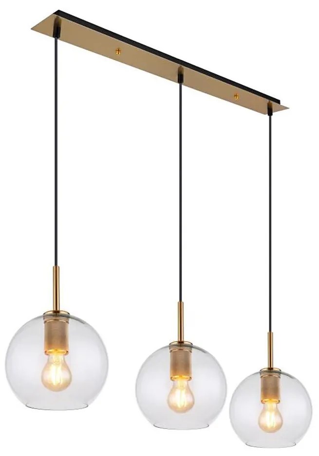 Globo 15462H2 - Lampadario a sospensione con filo ADARA 3xE27/60W/230V