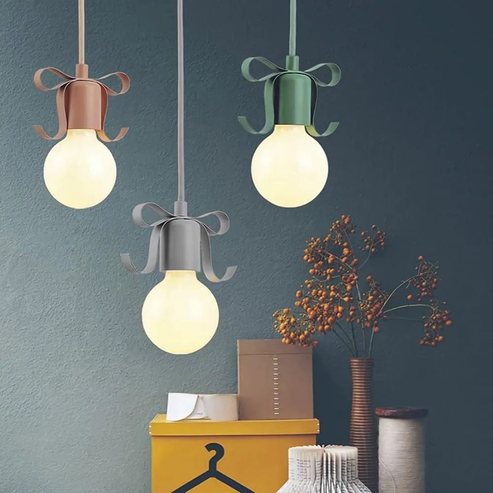 Lampada da soffitto pensile singola NARNI grigio