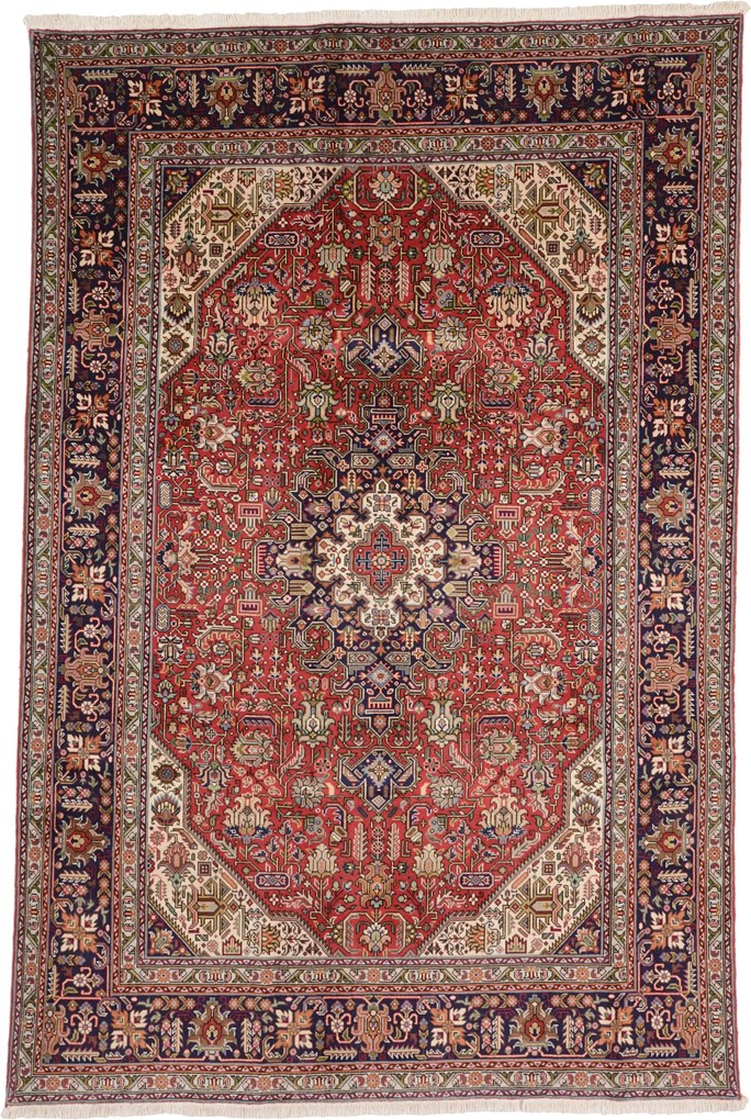 Tabriz Tappeto orientale 200x300 (Indian) Annodato A Mano