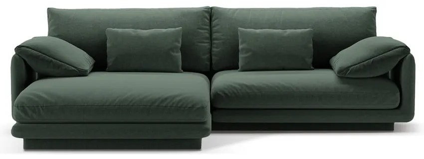 Divano angolare verde scuro (angolo sinistro) Torino - Micadoni Home