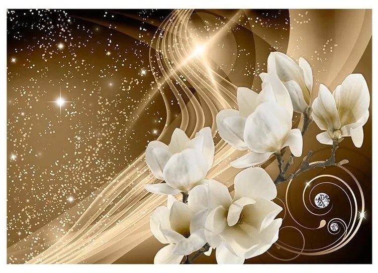 Fotomurale adesivo  Golden Milky Way  Larghezza x Altezza Home decor 147x105