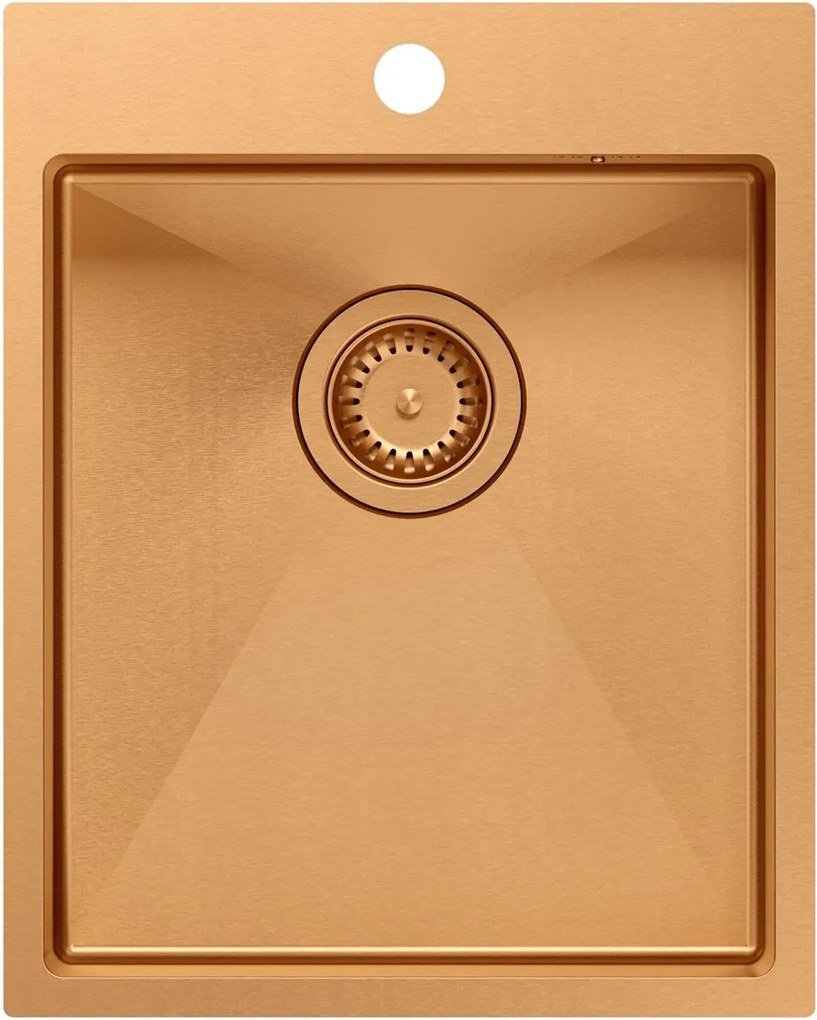 Lavello in acciaio RUSSEL 90 COPPER