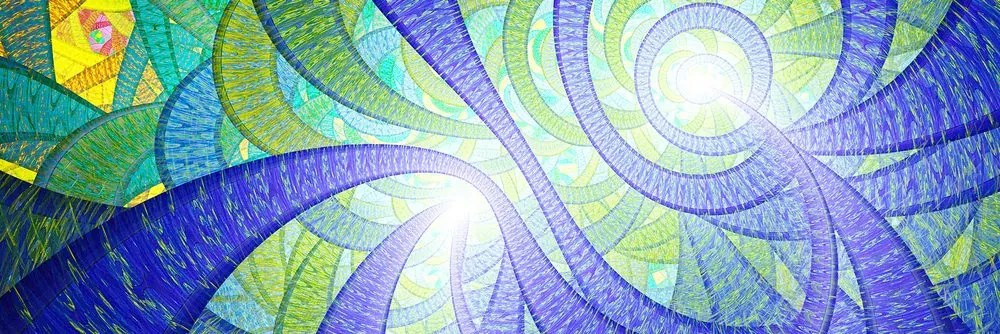 Stampa su tela – Astrazione frattale