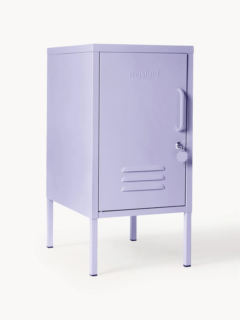 Comodino in metallo The Shorty, apertura verso sinistra