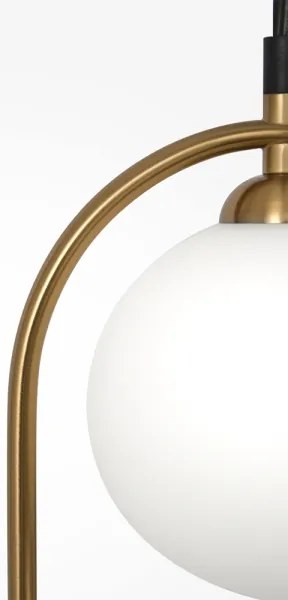 Maytoni MOD013PL-02BS1 - Lampadario a sospensione con filo RING 2xG9/25W/230V ottone