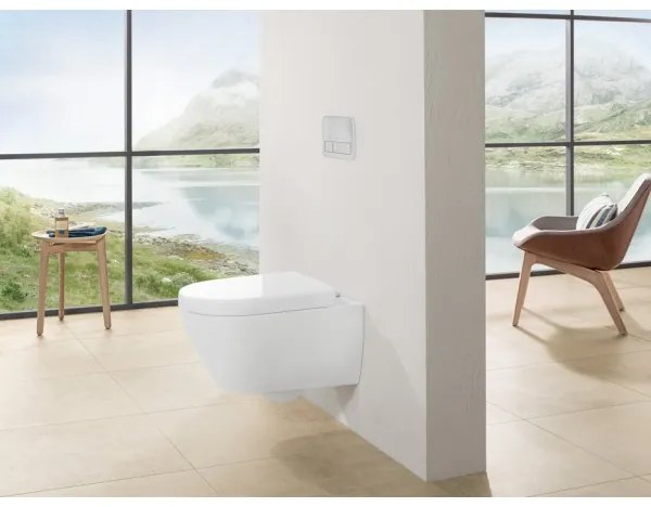 Villeroy & Boch 9M68Q101 - Sedile per WC SUBWAY 2.0 bianco