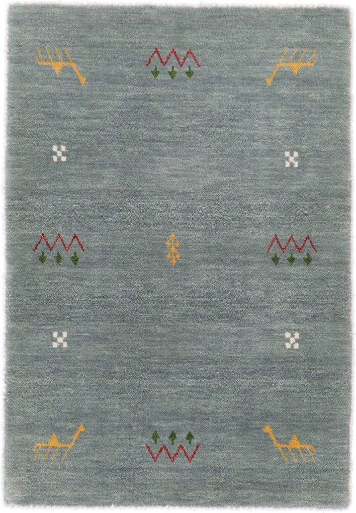 Tappeto 60 x 90 (Indian) Annodato A Mano