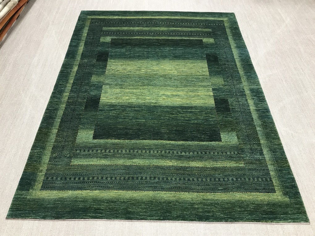 Loribaft Tappeto persiano 320x240 Verde (Iran) Annodato A Mano