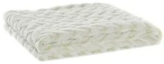 Coperta DKD Home Decor Zig zag 130 x 170 x 2 cm Bianco Montagna