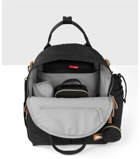 Skip Hop - Zaino fasciatoio 6in1 SUITE SET nero per passeggino
