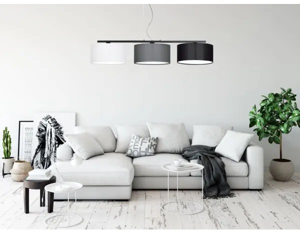 Lampadario a sospensione con filo ASTRA 3xE27/60W/230V