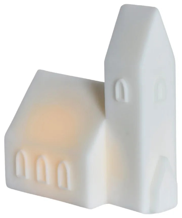 Decorazione luminosa bianca con alimentazione a batteria Copenhagen City Church – Sirius