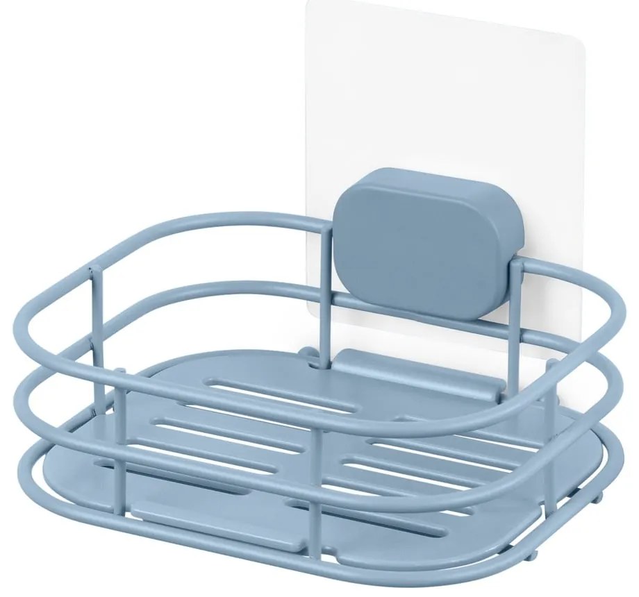 Dispenser di sapone in metallo autoportante azzurro Grena - Compactor