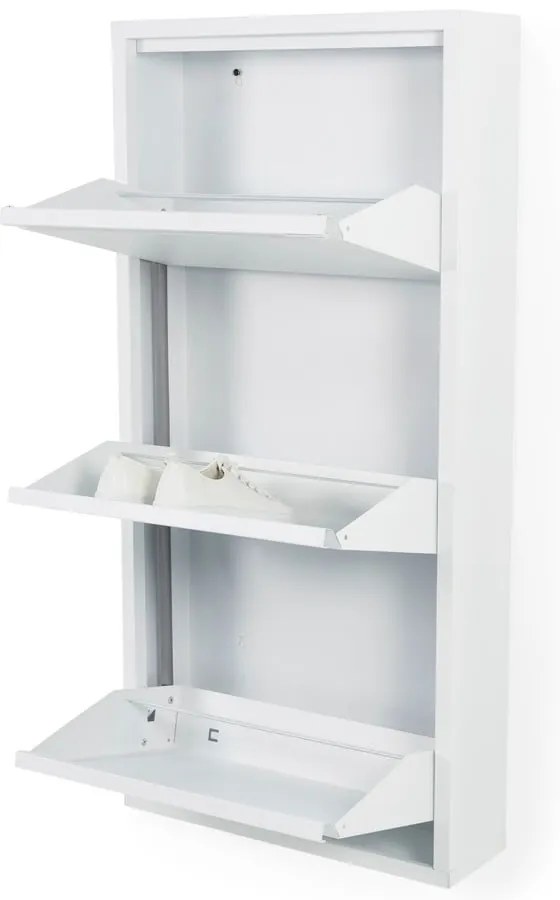 Scarpiera bianca in metallo Billy - Spinder Design