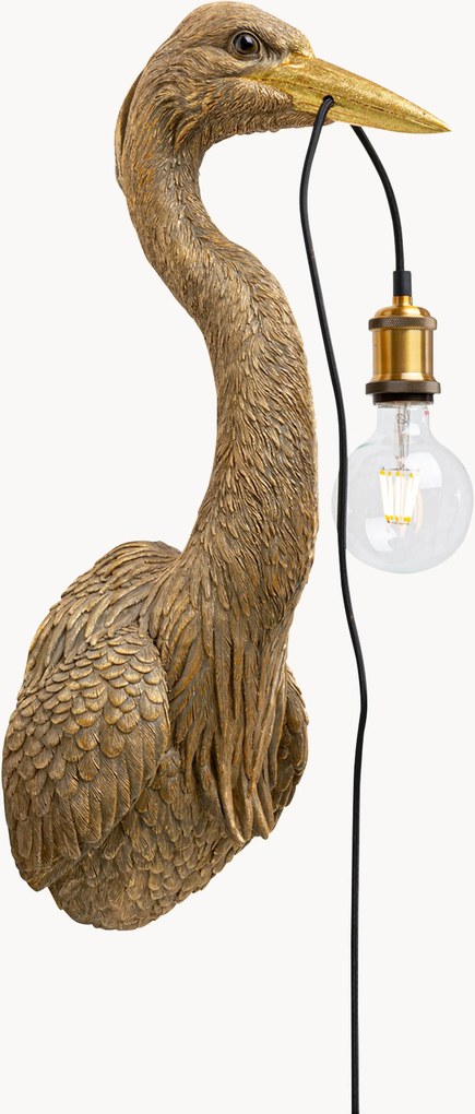 Applique grande di design fatta a mano Heron