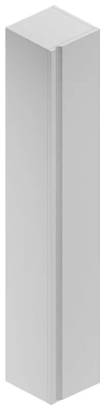 Colonna per mobile bagno Pull 1 anta P 30 x L 30 x H 180 cm bianco opaco laccato MDF