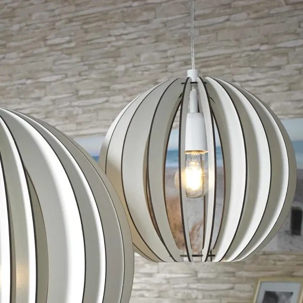 Eglo 94438 - Lampadario COSSANO 1xE27/60W/230V