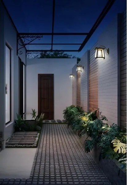 Viking - Applique solare da parete LED dimmerabile LED/2W/3,7V IP54 4000K 2000 mAh