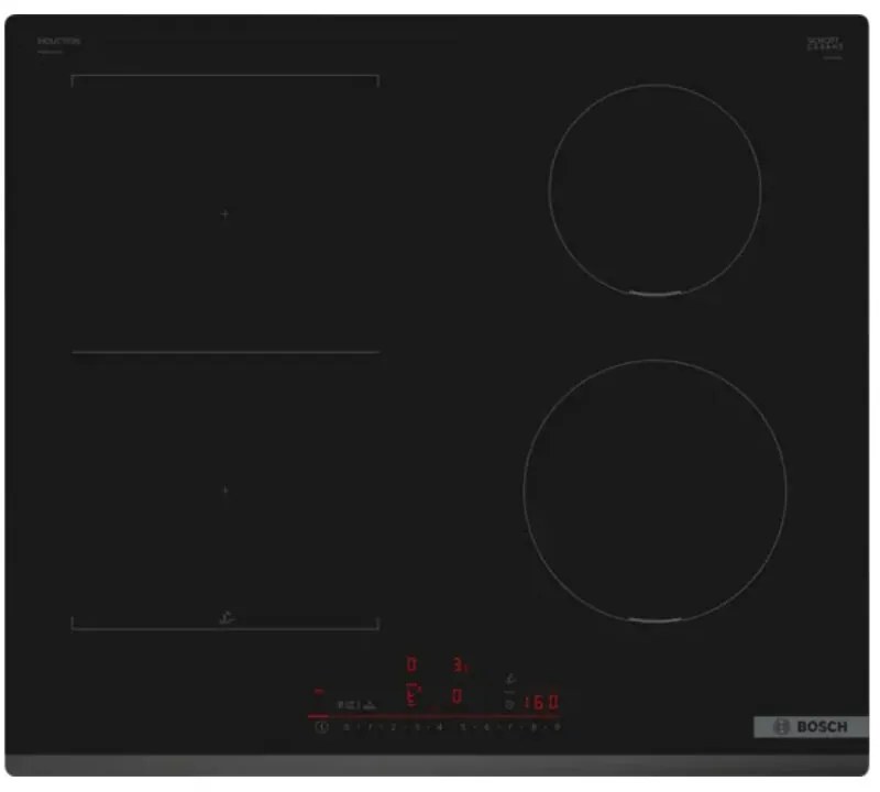 Bosch - Serie 6 PVS631HC1E Nero Integrato 59,2 cm Conpiano cottura a induzione di 4 zona/e