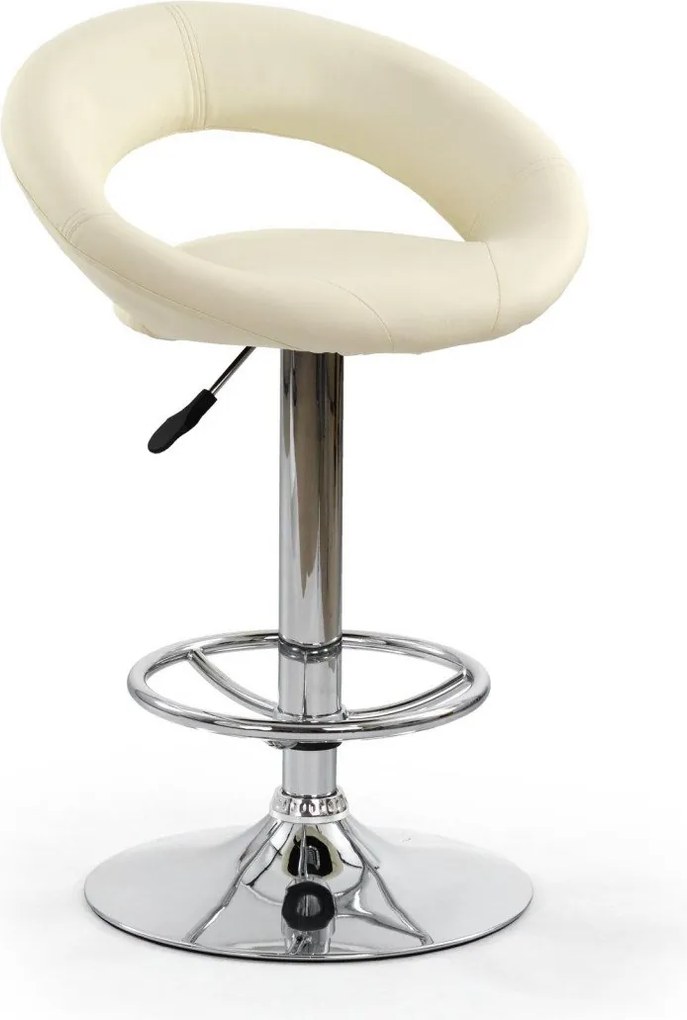 Sgabello da bar H-15 in crema