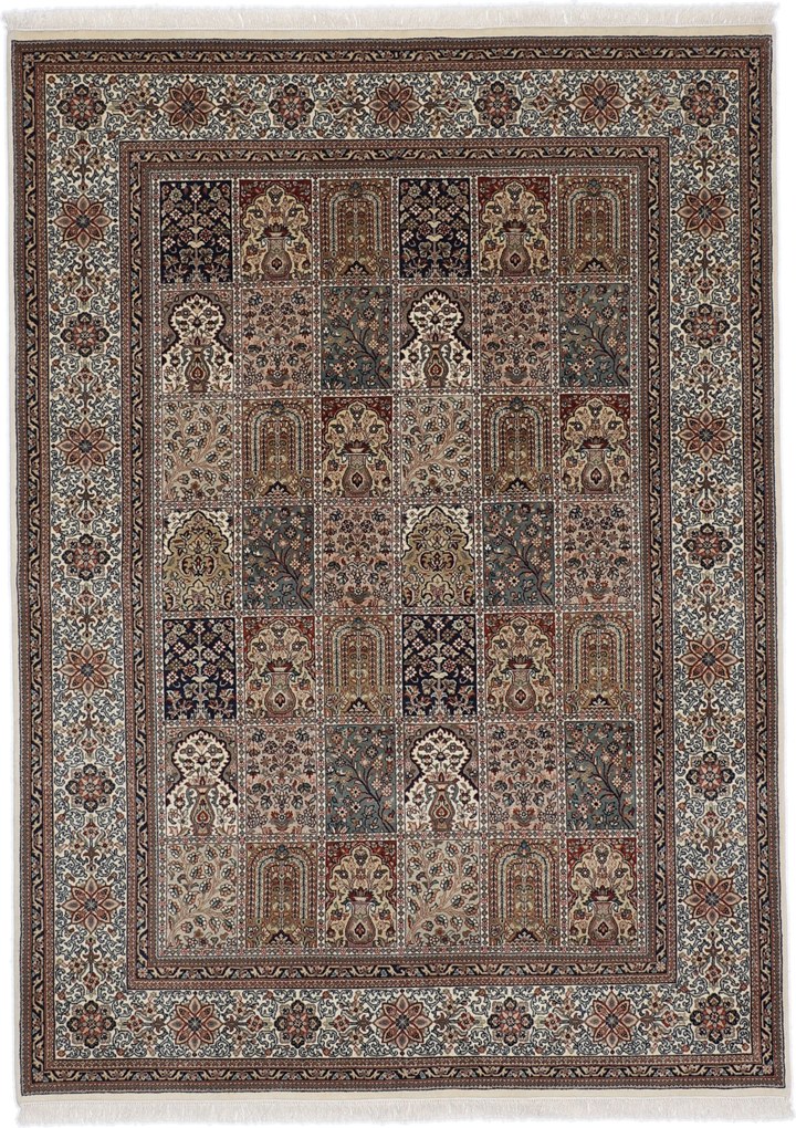 Bakhtiar Tappeto orientale 180x240 (Indian) Annodato A Mano