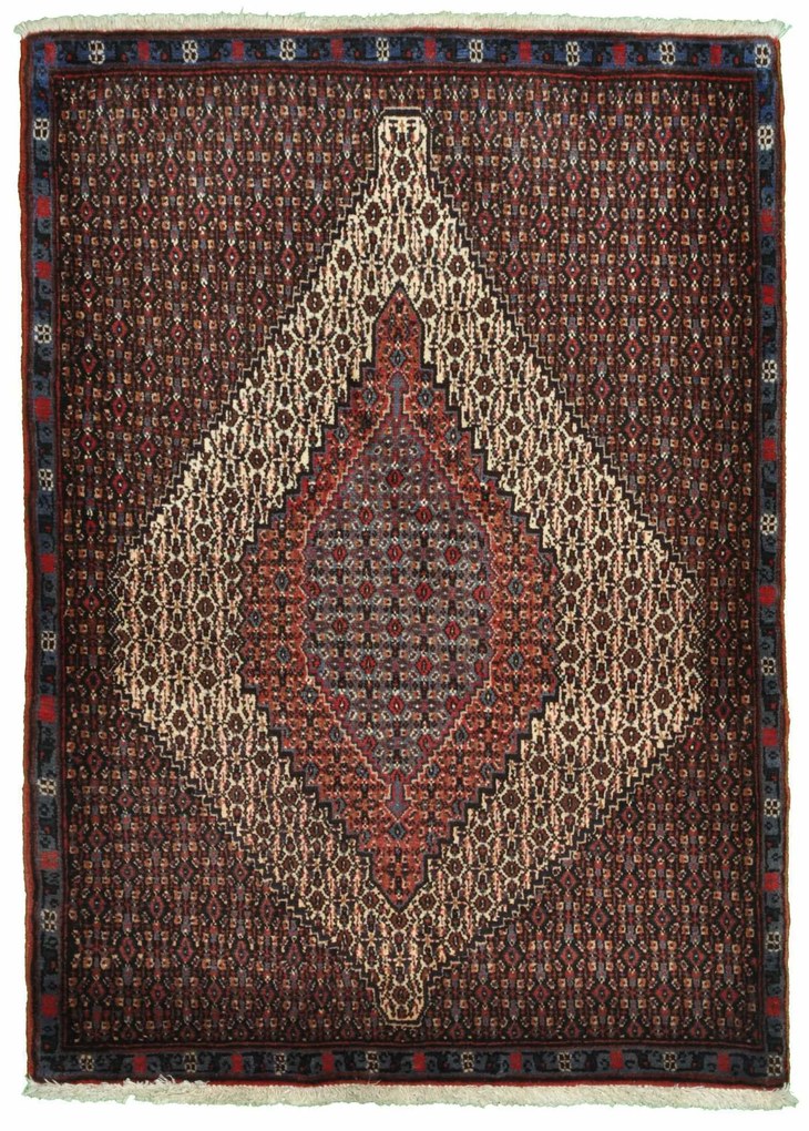 Sanandaj Tappeto persiano 80 x 110 Beige (Iran) Annodato A Mano