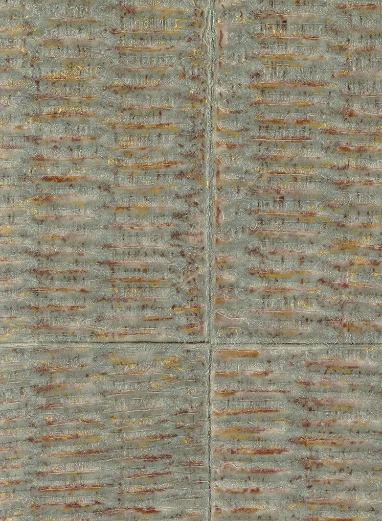 Élitis Carta da parati Mimbre Precioso - Grün Braun Gold