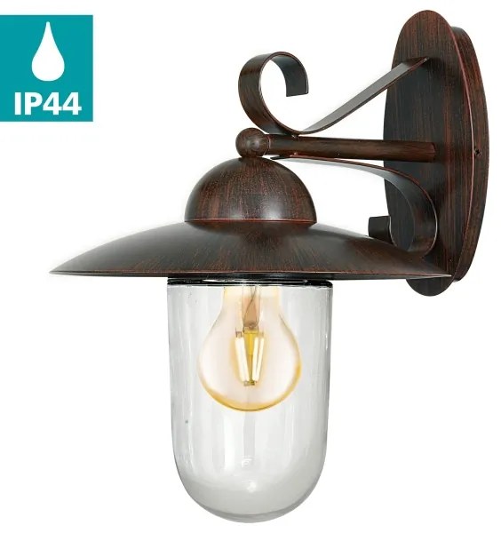 EGLO 83589 - Applique da esterno MILTON 1xE27/60W