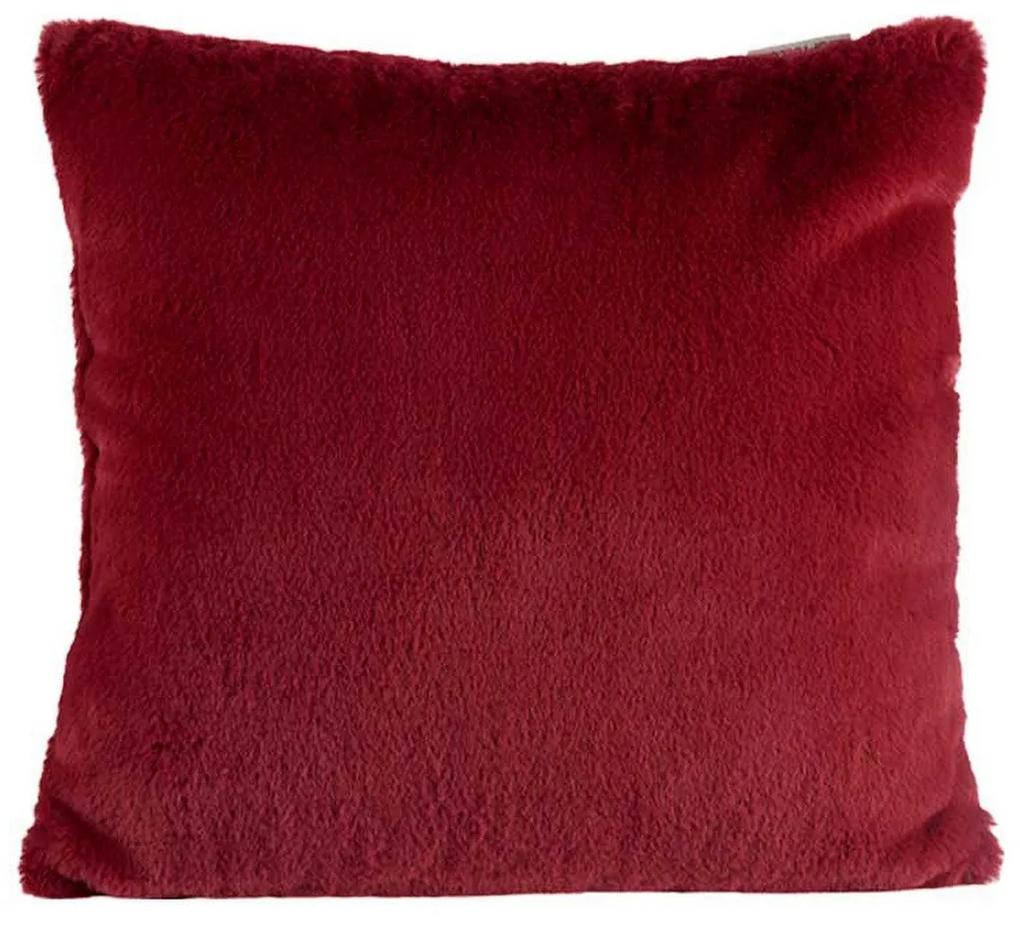 Fodera per cuscino Rosso Granato (40 x 2 x 40 cm)