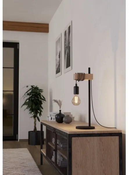 Eglo 32918 - Lampada da tavolo TOWNSHEND  1xE27/10W/230V