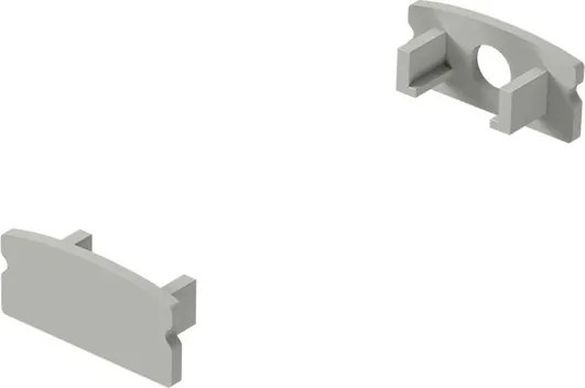 Tappi per Profilo Slim in alluminio per striscia LED (conf. 4pz)