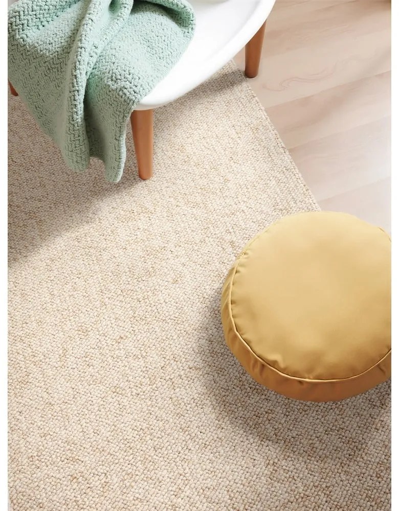Tappeto color crema lavabile 240x340 cm Rocco Cream – Elle Decoration