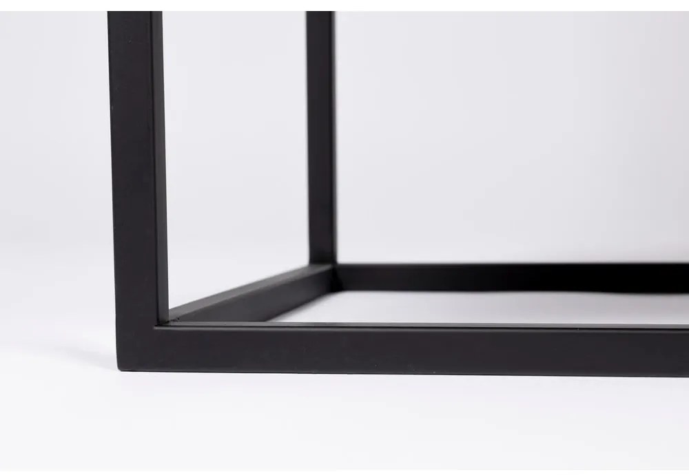 Cassettiera alta in rattan nero 80x100 cm Guuji - White Label