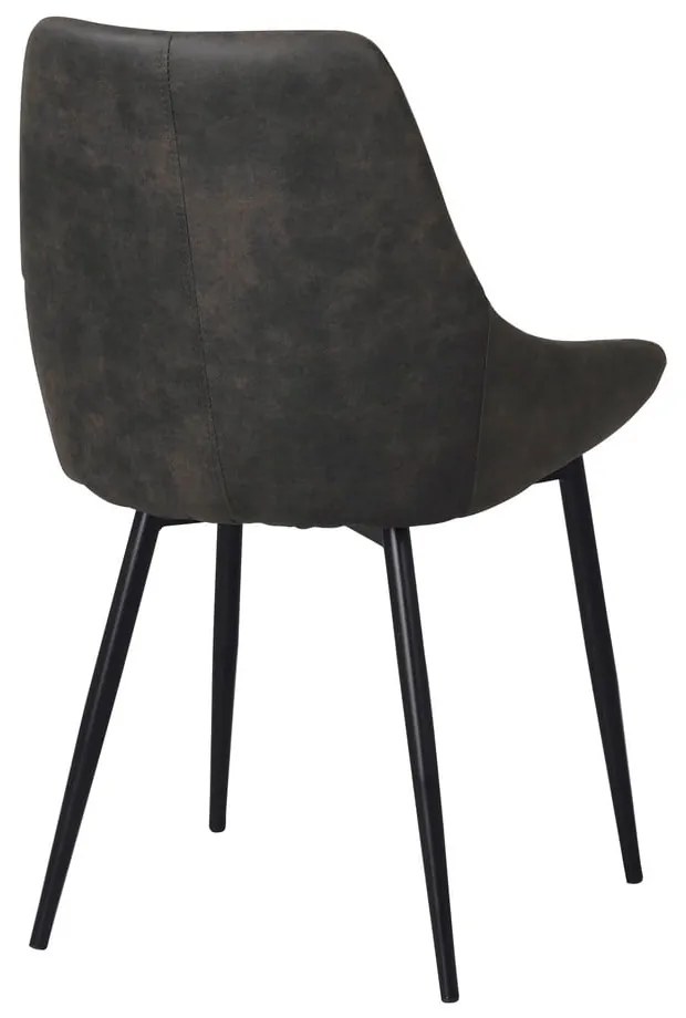 Sedie da pranzo grigio scuro in set di 2 Sierra - Rowico