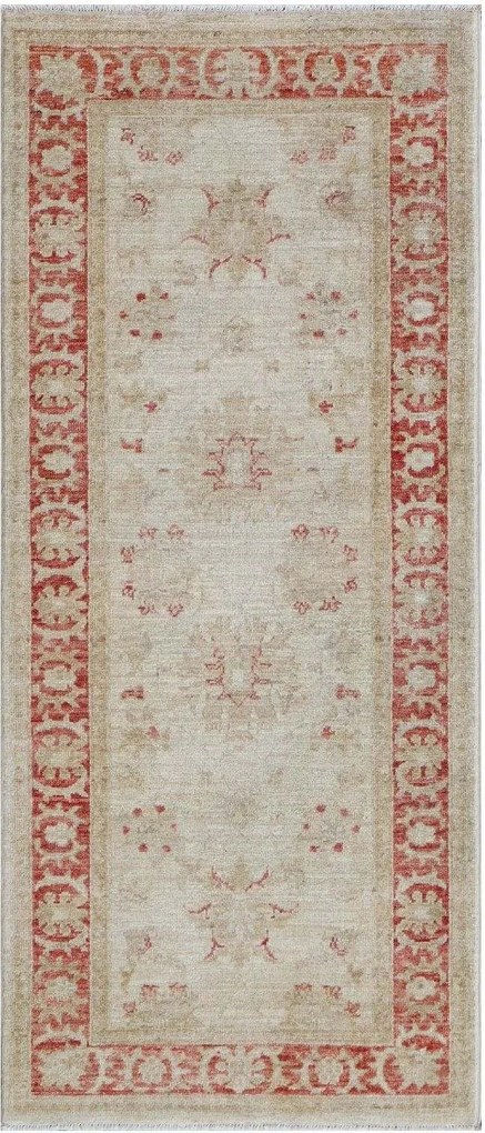 Ziegler Tappeto orientale 70x150 Beige (Pakistan) Annodato A Mano