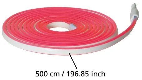 Eglo 900223 - Striscia LED FLATNEONLED LED/96W/24V 5m IP44 rosso