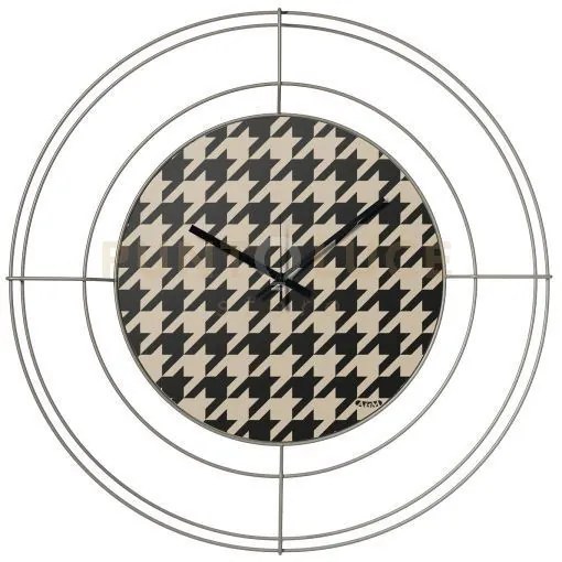 Orologio nudo piccolo pied de poule nero sabbia ,pied de poule nero...