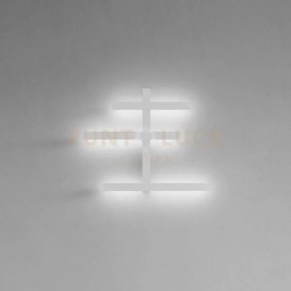 Rake al - applique  aparete bianco a led 3000k 4056lm 33,8w dimmera...