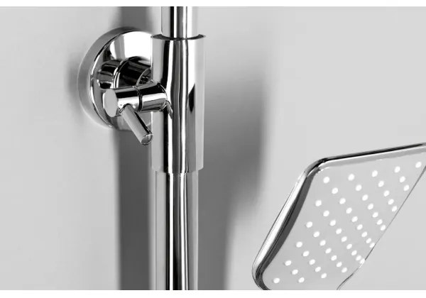 Aqualine - Set doccia con miscelatore FACTOR cromo lucido