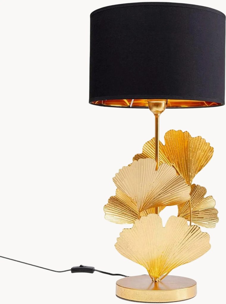 Lampada da tavolo grande Flores Gold