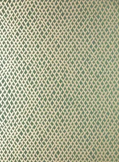 Farrow & Ball Carta da parati Amime - Green/ Gold